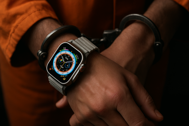 Reloj inteligente usado en el caso de Álvaro Uribe Vélez