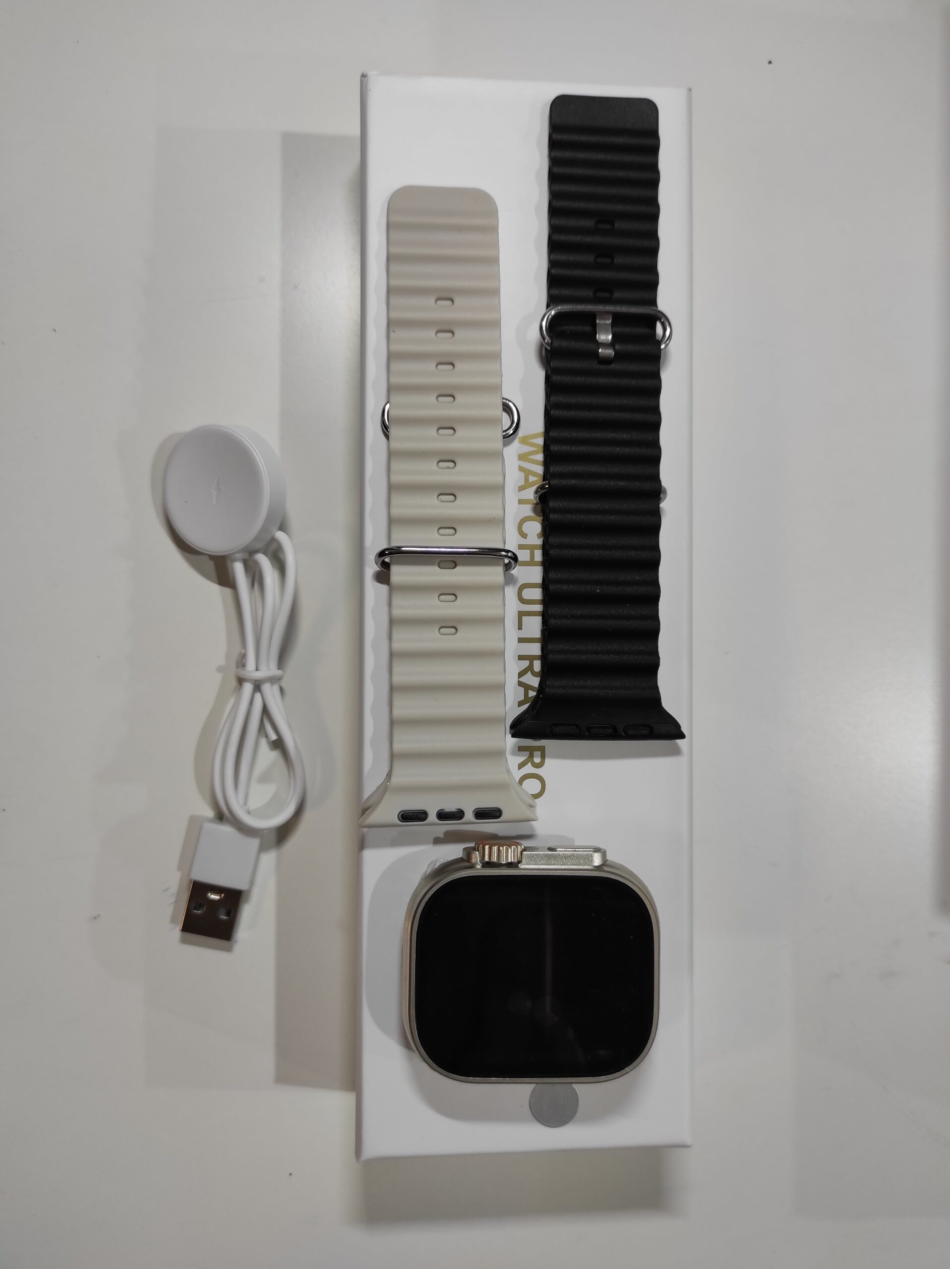 contenido de la caja del smart wach