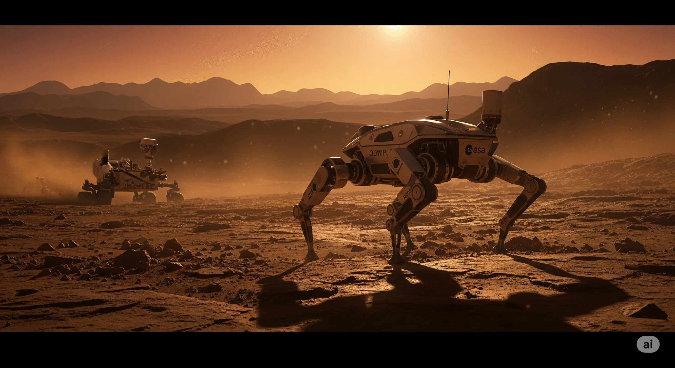 El perro-robot Olympus de la ESA: La nueva apuesta europea para conquistar Marte