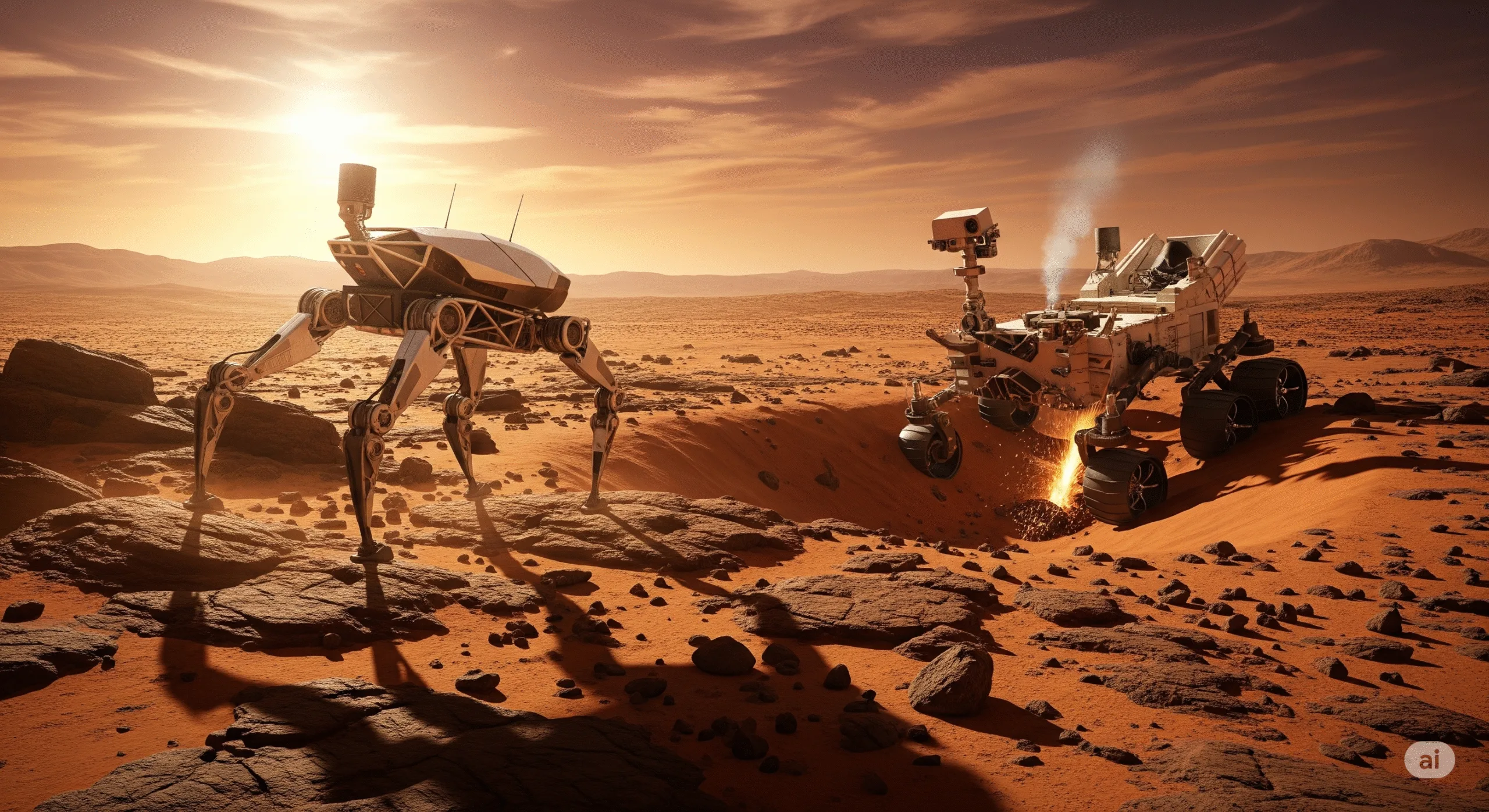 Olympus, el perro-robot europeo que aspira a redefinir la exploración de Marte