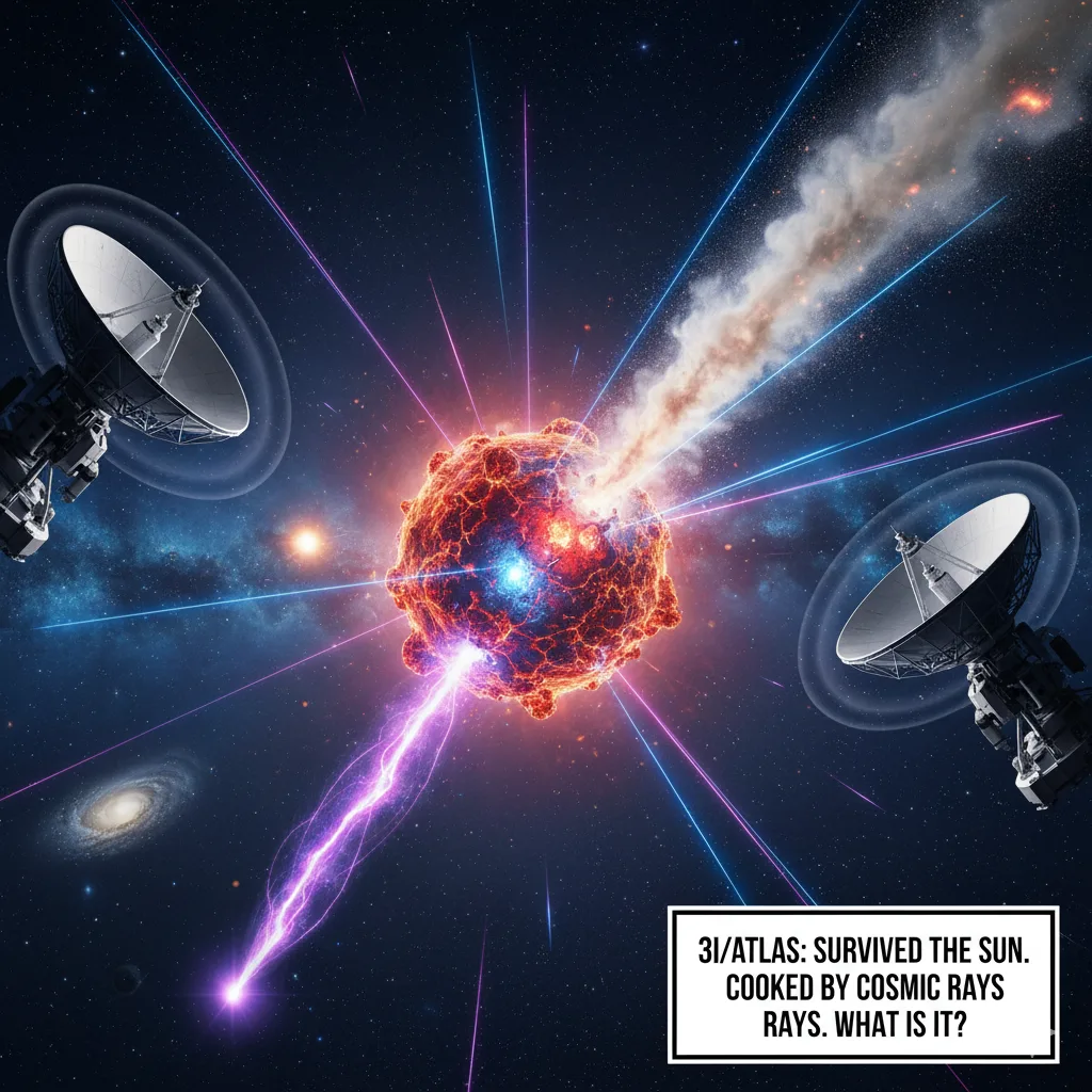 Última hora del cometa 3I/ATLAS: ¿Sobrevivió a su paso solar o esconde un secreto?